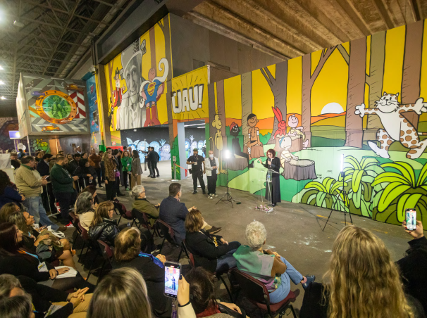 4Mural Ziraldo na  Bienal do Livro Rio -